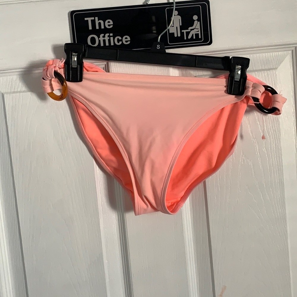 Pink bathing suit bottoms worn once